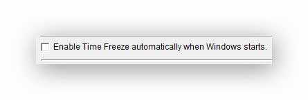 опция Toolwiz Time Freeze